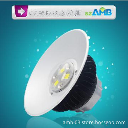 LED high bay lights 100w, heat sink with unique design